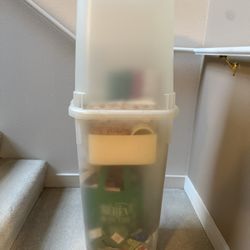 Gift Wrap Storage Container