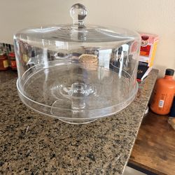 Sur La Table Covered Cake Stand