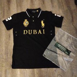 Black Dubai RL PoloShirt