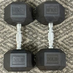 Dumbbells (2) 30 lbs