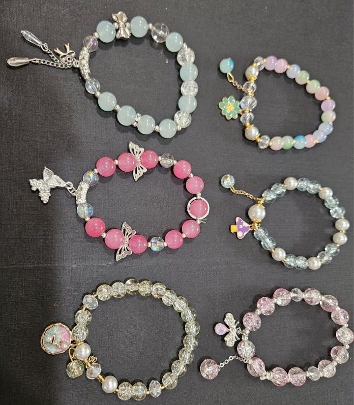 Glass Bead Bracelets