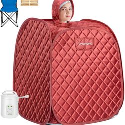 Portable Steam Sauna Tent – Used Only 3x! Like New w/ Steam Generator