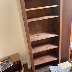 Bookshelf Hand Made Solid Wood