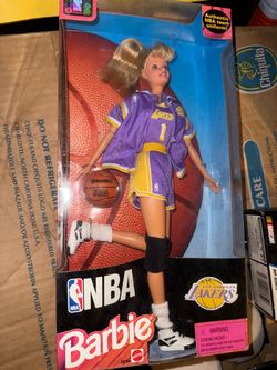 NBA Los Angeles Lakers Barbie Doll