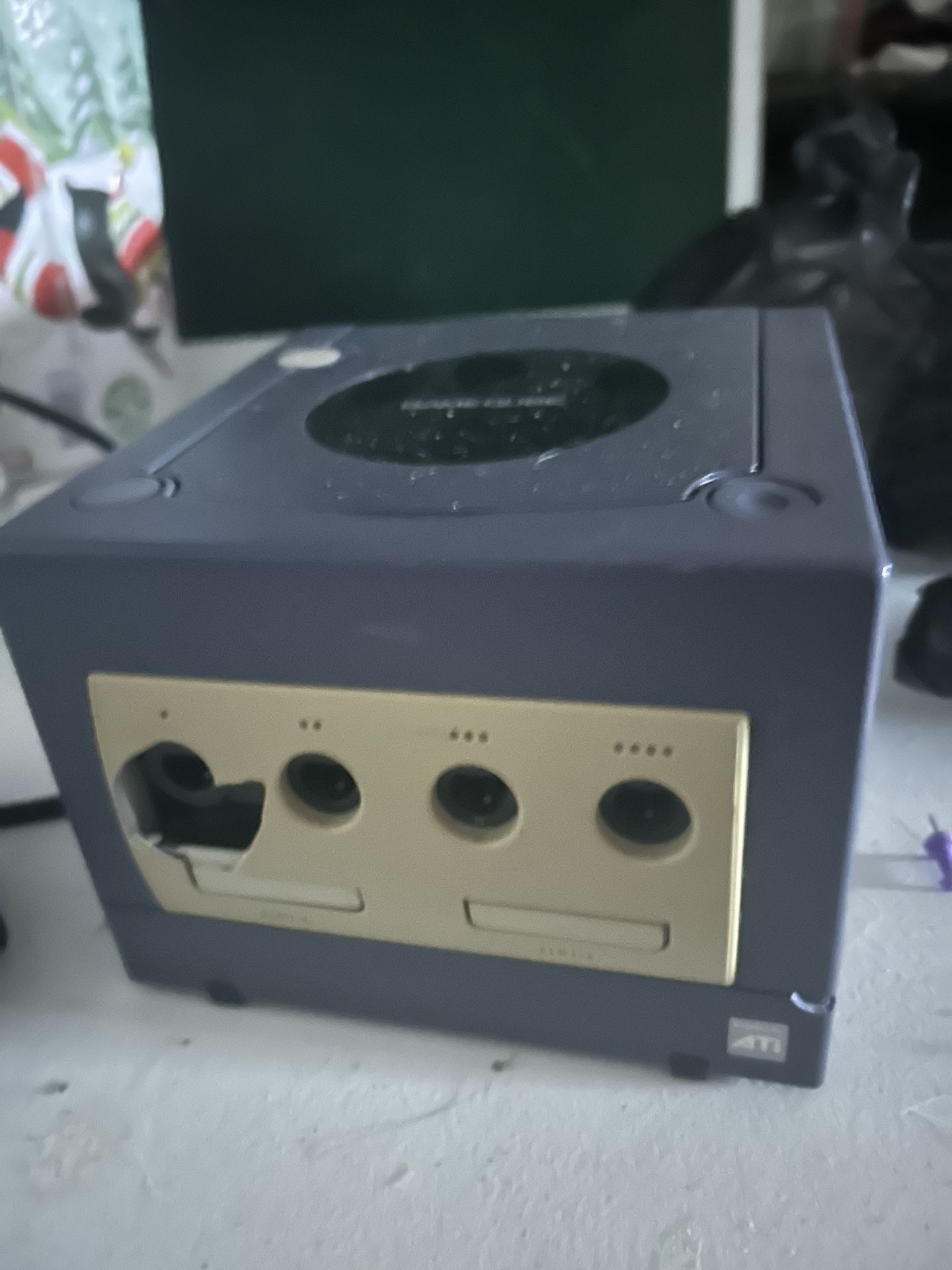 GameCube With Broken Player 1 Controller Port