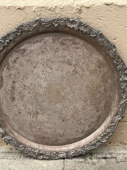 Silver plate