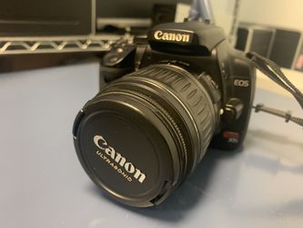 Canon Rebel XTI with lens