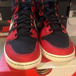 New Nike Dunk Hi Black Pale Ivory In Size 10.5 Mens In Box