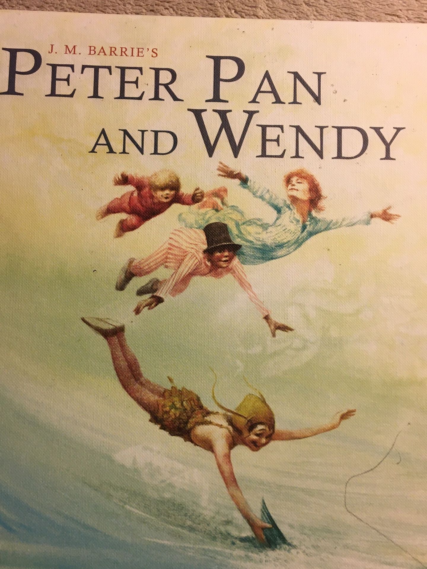 Peter Pan And Wendy -hardback