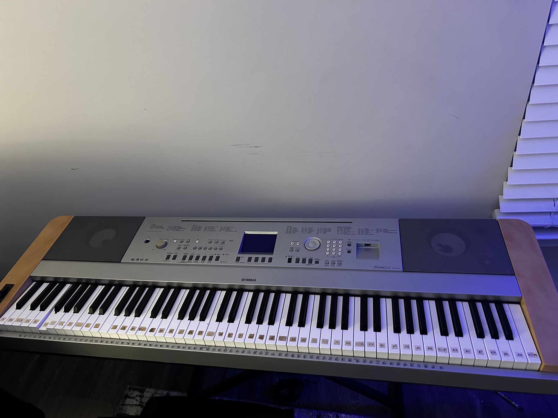 Yamaha DGX‑640 Digital Piano