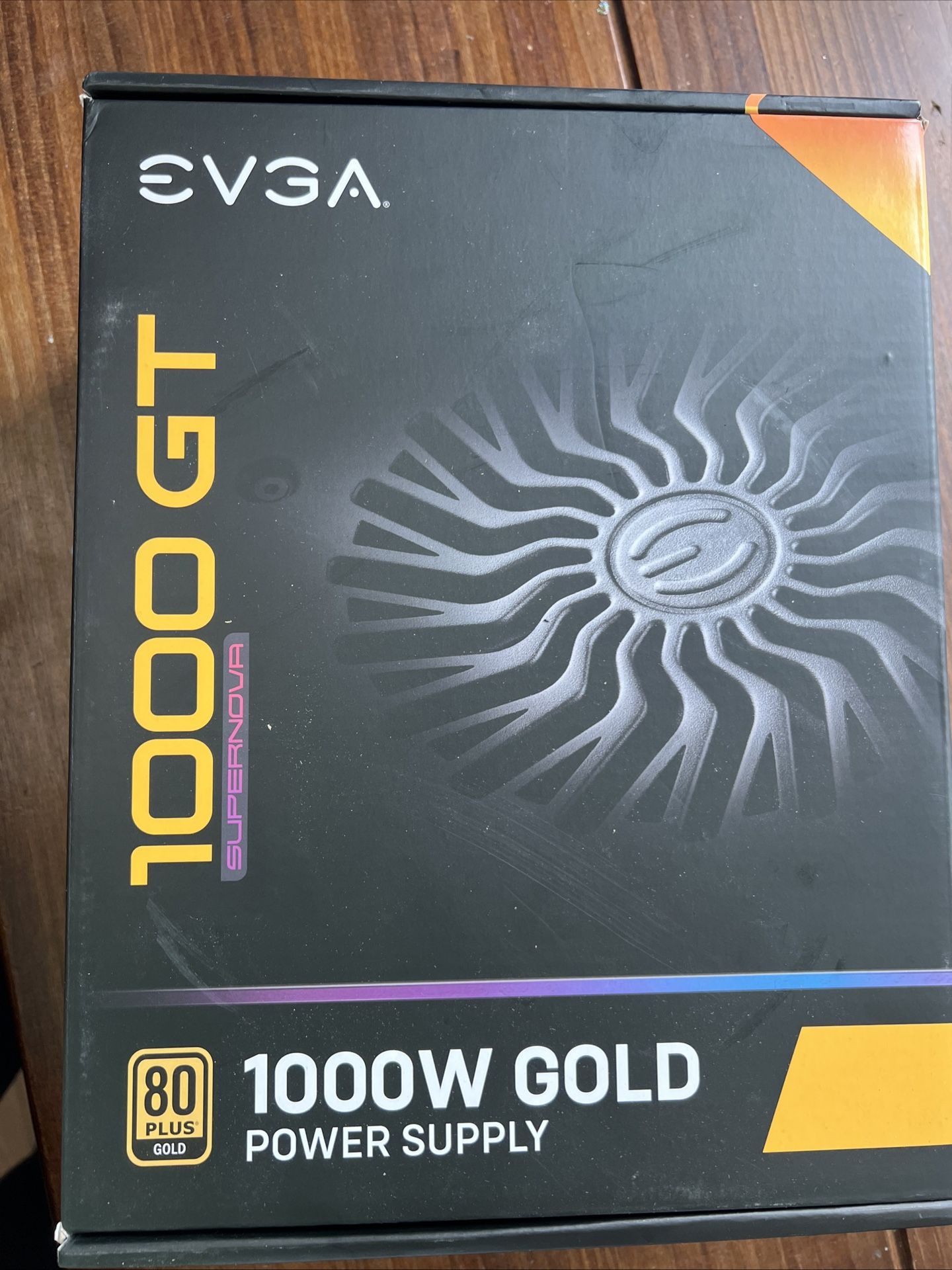 EVGA SuperNOVA 1000 GT 1000W Power Supply 80 Plus Gold - 220-GT-1000-X1