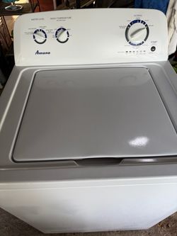 AMANA HE WASHER. PERFECT CONDITION.