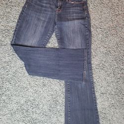 J.CREW 26 Blue Distressed  stretch Jeans  Womens Stretch