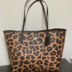 Coach Leopard Bag