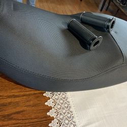 Seat And Black Handle Grips For Wolf Islander Scooter 
