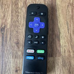 Replacement Remote Control for Hisense Roku TV – Plug & Play