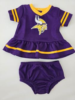 Baby Girls Minnesota Vikings Dress