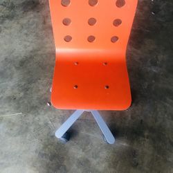 Orange Kids Chair
