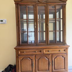 China Cabinet and Buffet Table