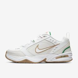 Nike Air Monarch White And Gold Men’s Athletic Shoes