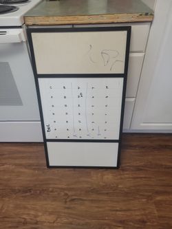 Calendar White Board 