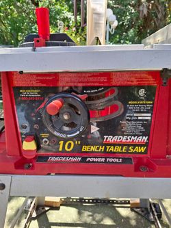 10" Bench table saw