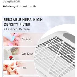 Nail Dust Collector New In Box $20