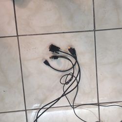 HDMI To USB Cable And DVI Cables