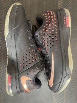 Size 9 Men 2015 Nike KD 7 Elite ROSE GOLD Basketball Shoes RARE