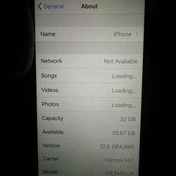 Apple iPhone 5s Silver 32GB - Verizon 
