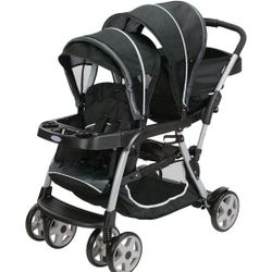 Graco Double Stroller-baby Car Seat-click Connect  Combo 