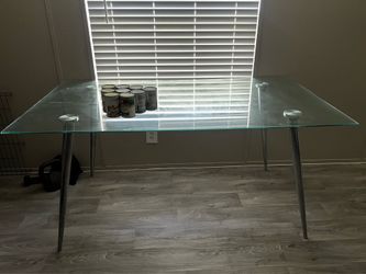 glass table