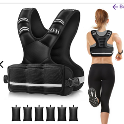 HEETA Adjustable 4-10 lb Weighted Vest.