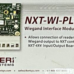 NXT-WI-PLUS Keri Systems Wiegand Interface Module