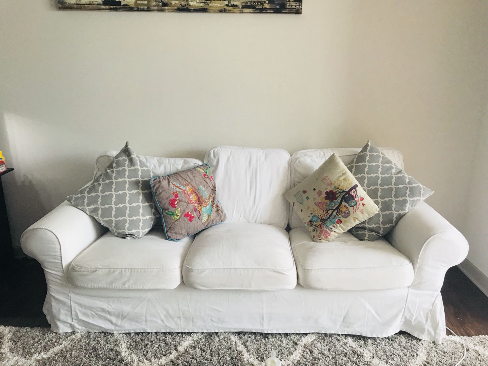 IKEA Ektorp Sofa White