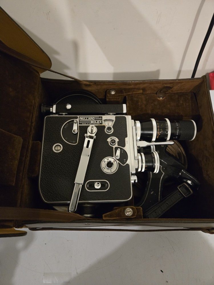 Paillard Bolex vintage movie camera