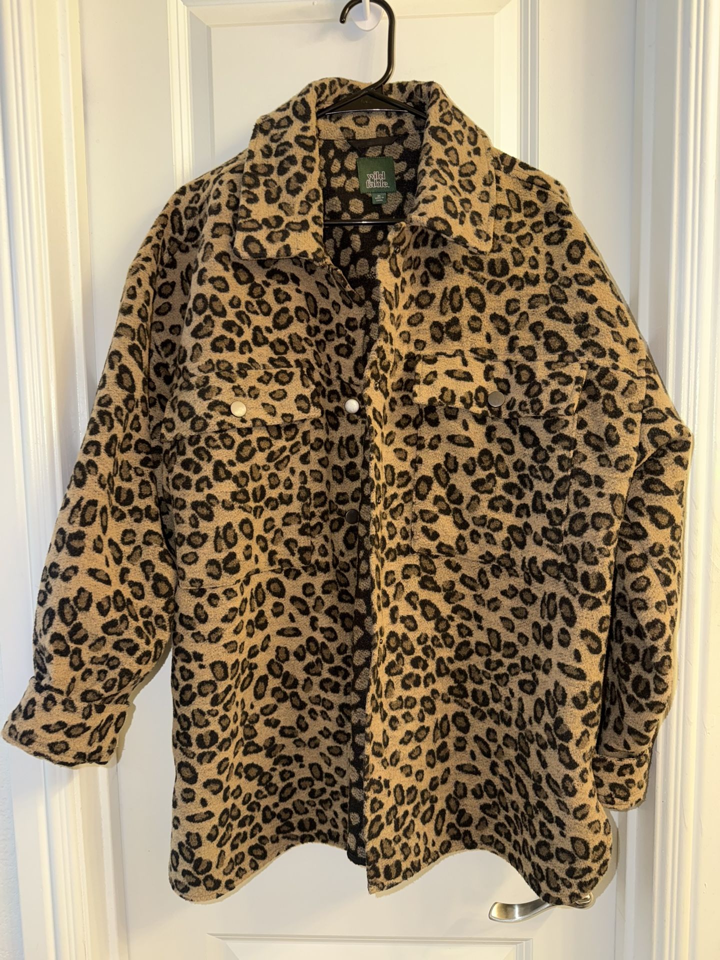 Wild Fable Cheetah Jacket