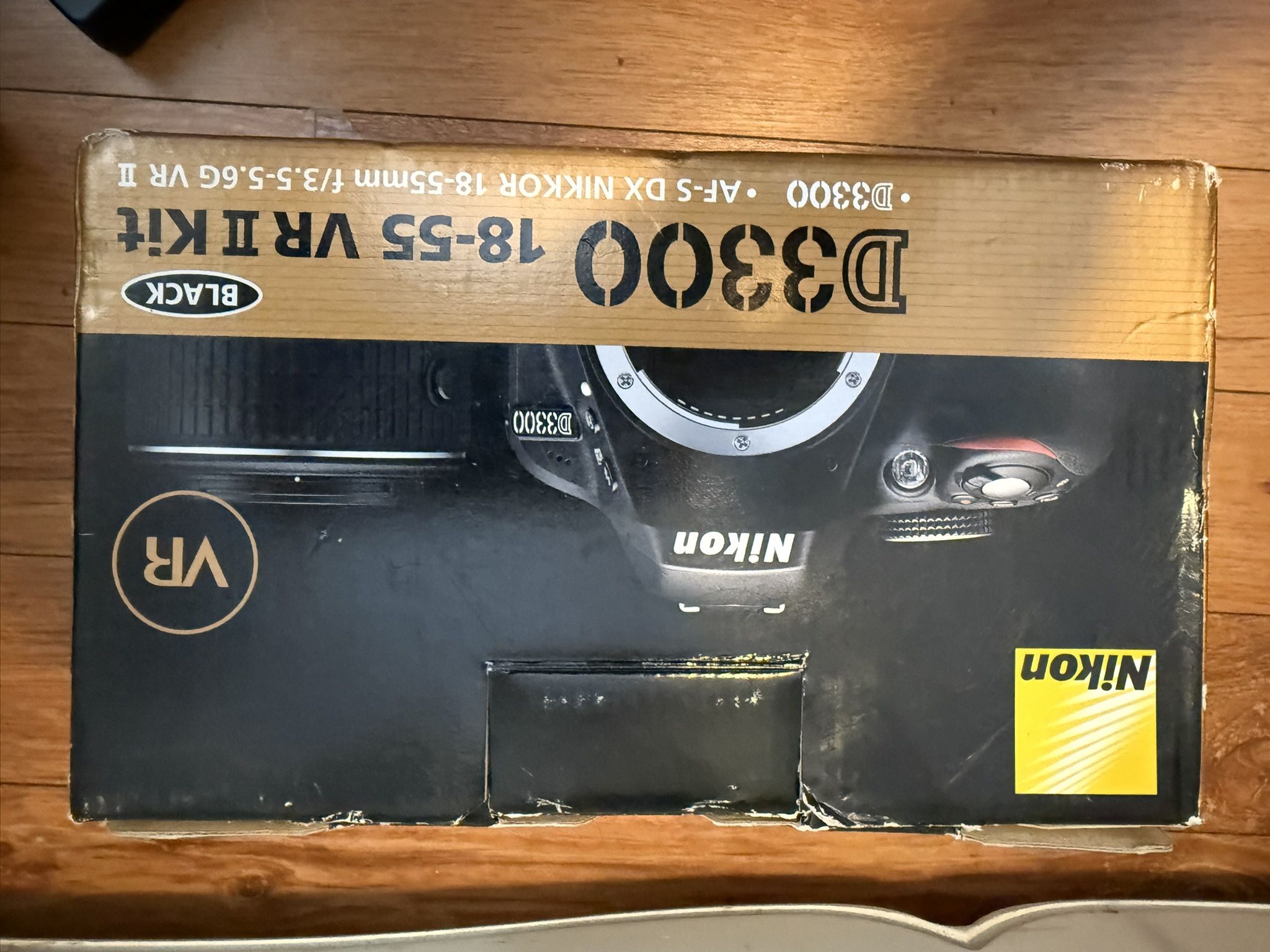 Sale 10/21 Nikon D3300 18-55 VR II Black Kit, Charger And Battery Hardly Used Like New.  With box and manuals.