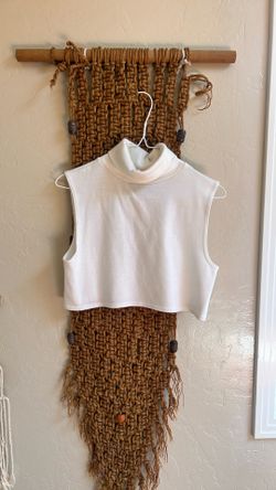 Crop Top Turtle Neck