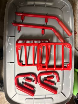 Wild Boar Front and Rear Grab Handles / Safety Handles for Jeep