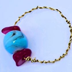 NASA Blue Earth Wired Ring