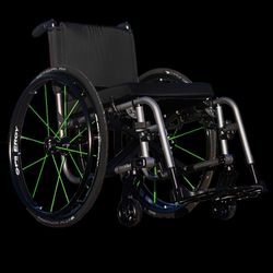 Ti-Lite Manual Wheelchair Frame And Parts. 