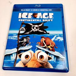 Ice Age: Continental Drift (Blu-ray/DVD, 2012, Inc Digital Copy)