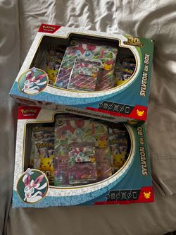 Pokemon 30th celebration Sylveon ex box