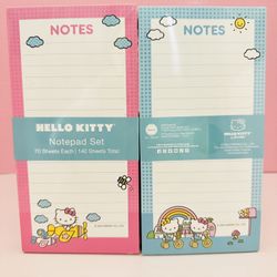 hello kitty notepad set. 