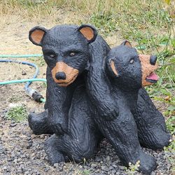 Concrete Bear Cubs