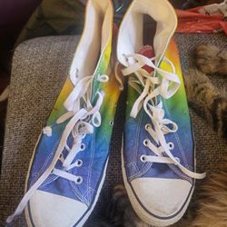 Rainbow Gay Queer Converse
