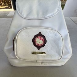 Very Rare! VINTAGE 2010 NAKAJIMA USA HELLO KITTY SANRIO Back Pack Travel Bag