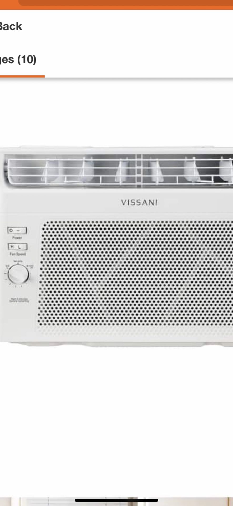 Vissani 5000 BTU Window Air Conditioner for Sale in Atlanta, GA OfferUp