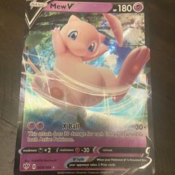 Mew V Oversized Pokemon